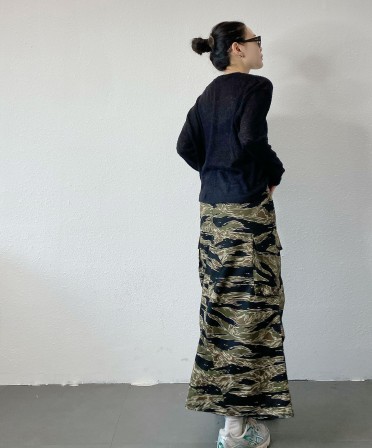 Tiger Camouflage Skirt #250306